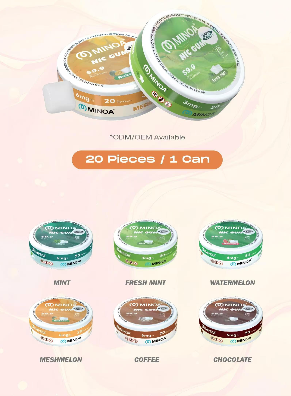 MINOA NIC GUM